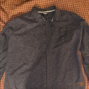 Sherpa adventure gear Men's Blue Button-Up Shirt